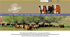 Desktop Screenshot of cattlewomen.org
